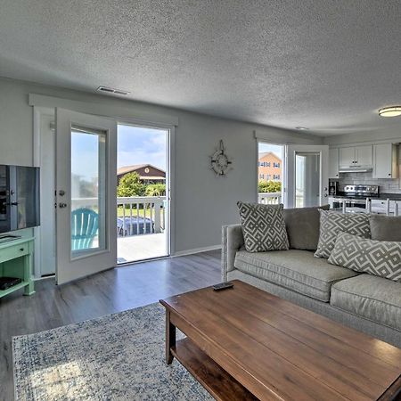 Oak Island Beach Abode With Deck Walk To Shore! Dış mekan fotoğraf
